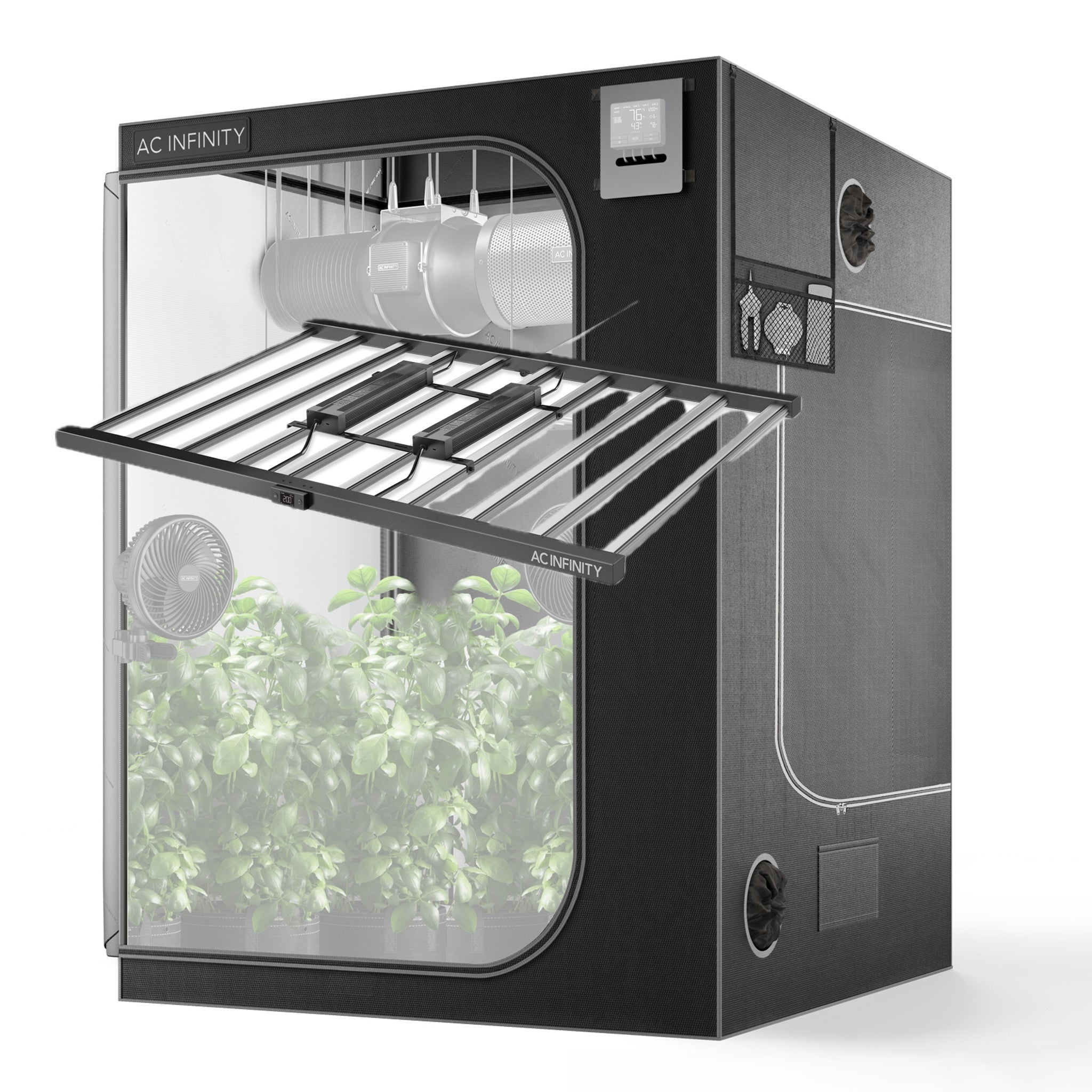ac infinity tent kit AC Infinity Ionframe EVO10 Grow Kit