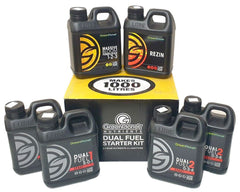 GreenPlanet Dual Fuel Starter Kit, Dual Fuel 1 & 2 (1 L), Rezin and Massive Bloom Formulation