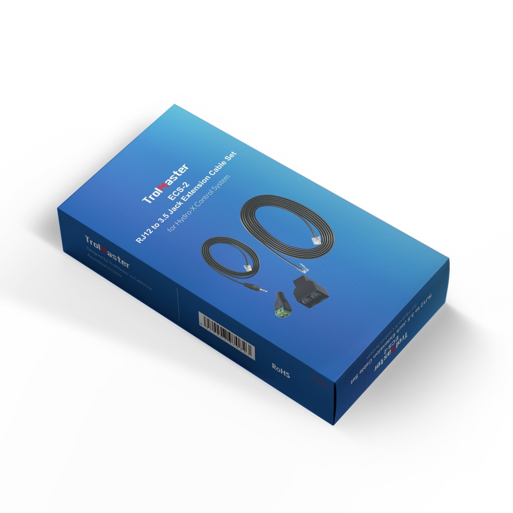 TrolMaster Hydro - X Environmental Control System RJ12 to 3.5 Jack Extension Cable / ECS - 2 - Quick Bloom Lights