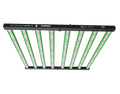 Digi-Lumen Extreme 1000W LED grow light, 8-bar bi-fold fixture open, full spectrum white and red diodes