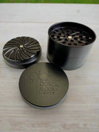 5 Piece Toothless Spice Grinder with Built - in Storage Chamber - Quick Bloom Lights