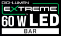 Digi-Lumen Extreme 60W LED bar, 600 mm single bar