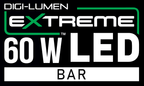 Digi-Lumen Extreme 60W LED bar, 600 mm single bar