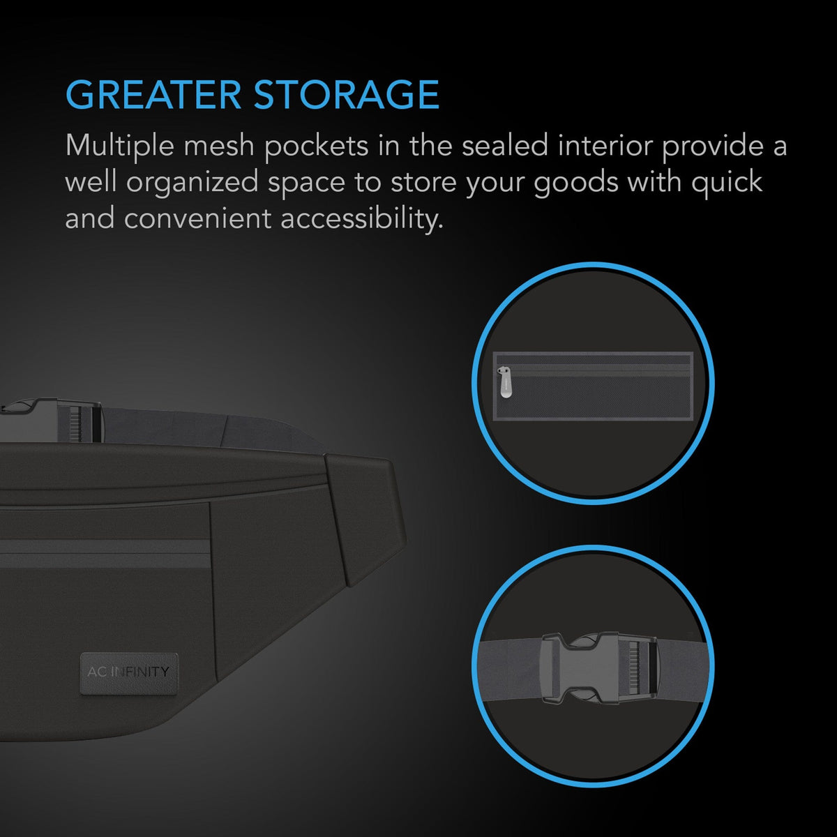 Greater storage