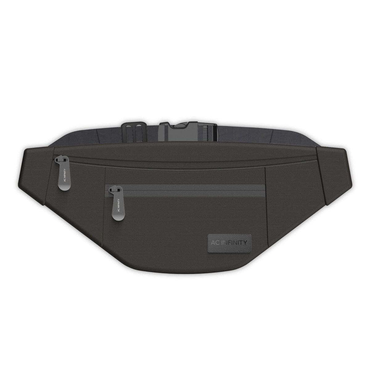 Black smell-proof belt bag