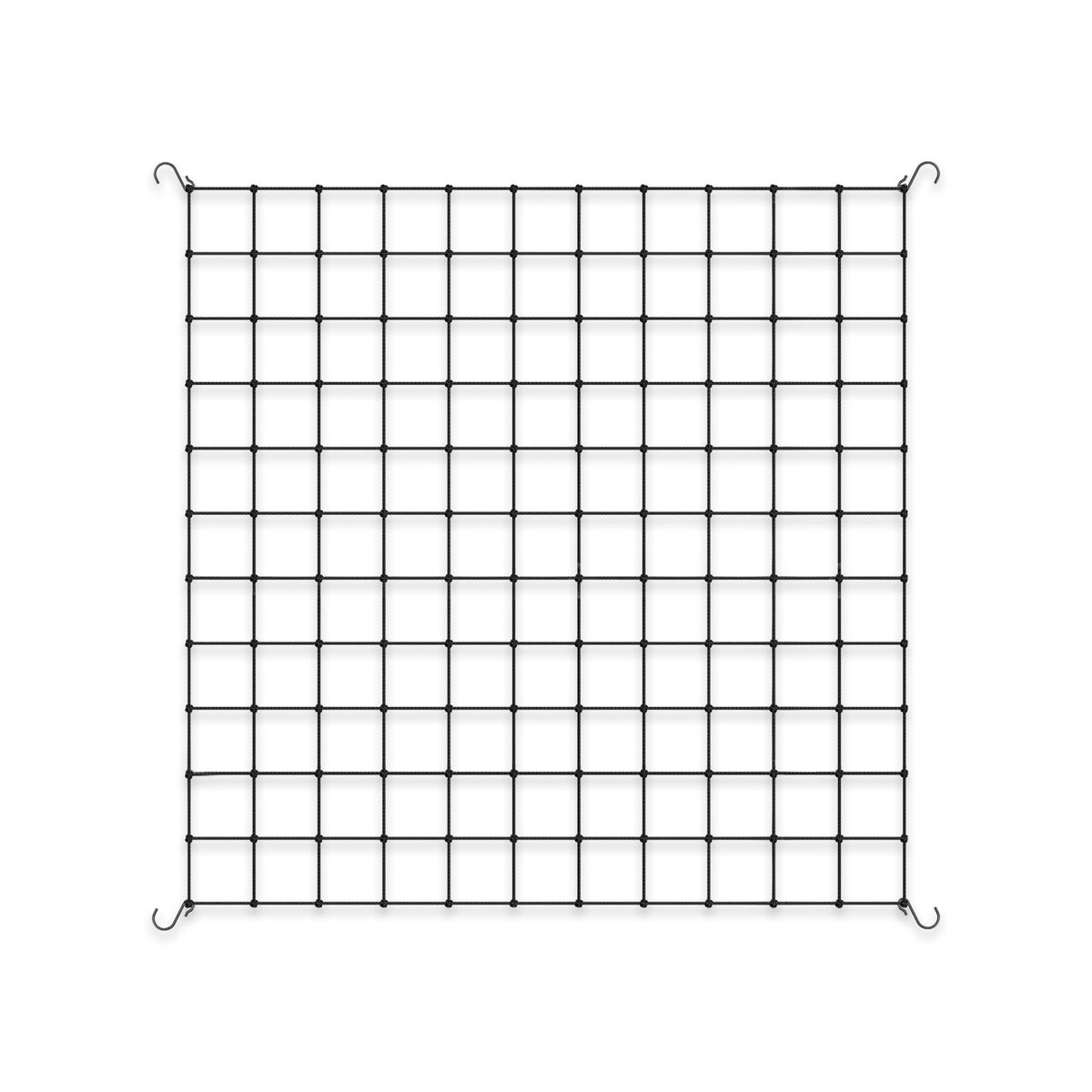 AC Infinity 4x4 ft grow tent trellis netting with four steel corner hooks