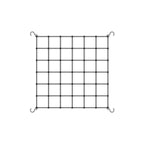 AC Infinity 2x2 ft grow tent trellis netting with four steel corner hooks