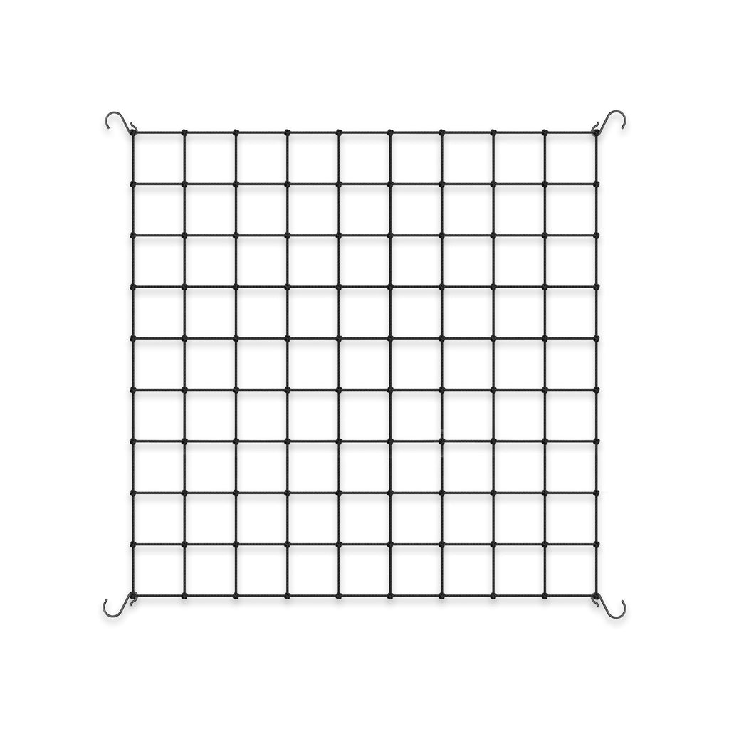 AC Infinity 3x3 ft grow tent trellis netting with four steel corner hooks