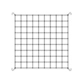AC Infinity 3x3 ft grow tent trellis netting with four steel corner hooks