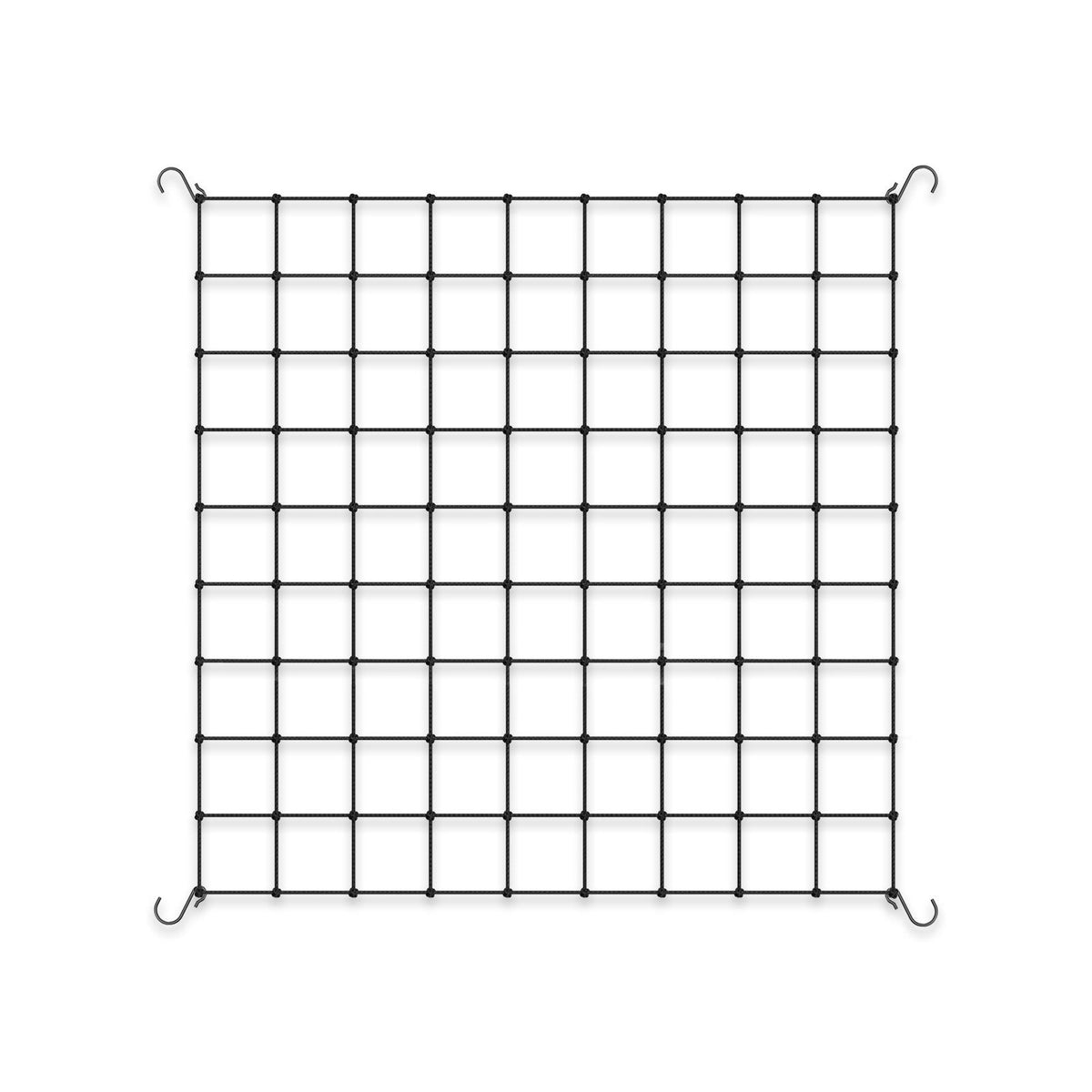 AC Infinity 3x3 ft grow tent trellis netting with four steel corner hooks