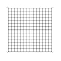 AC Infinity 5x5 ft grow tent trellis netting with four steel corner hooks