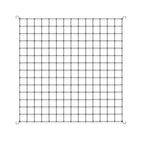 AC Infinity 5x5 ft grow tent trellis netting with four steel corner hooks