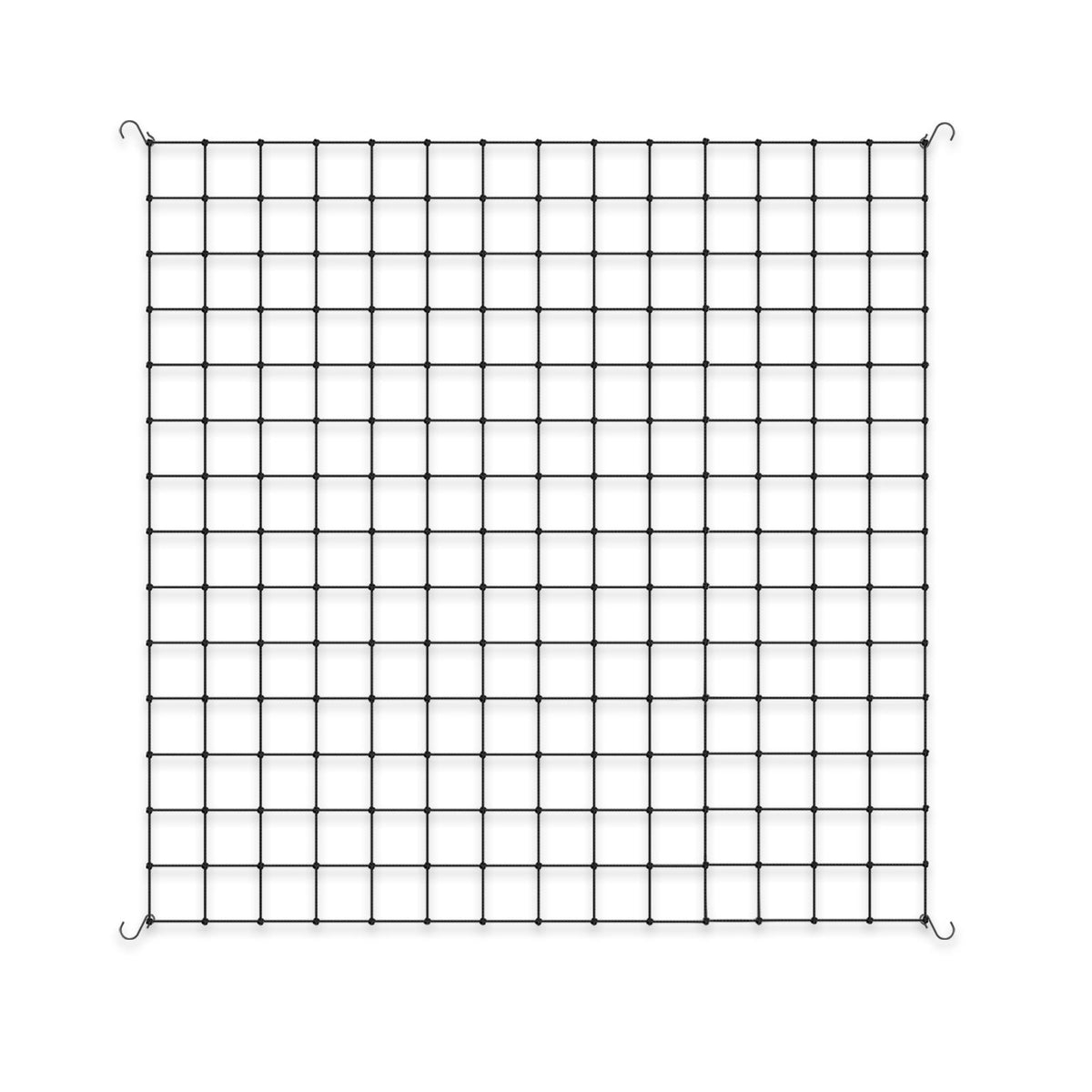AC Infinity 5x5 ft grow tent trellis netting with four steel corner hooks
