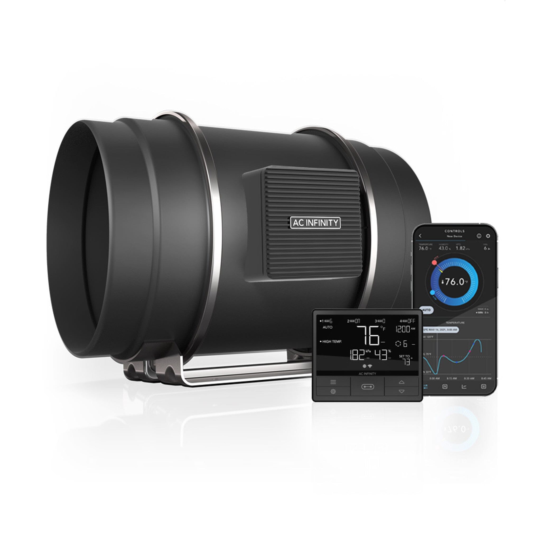 AC Infinity T8 Cloudline pro fan wiht controller 69
