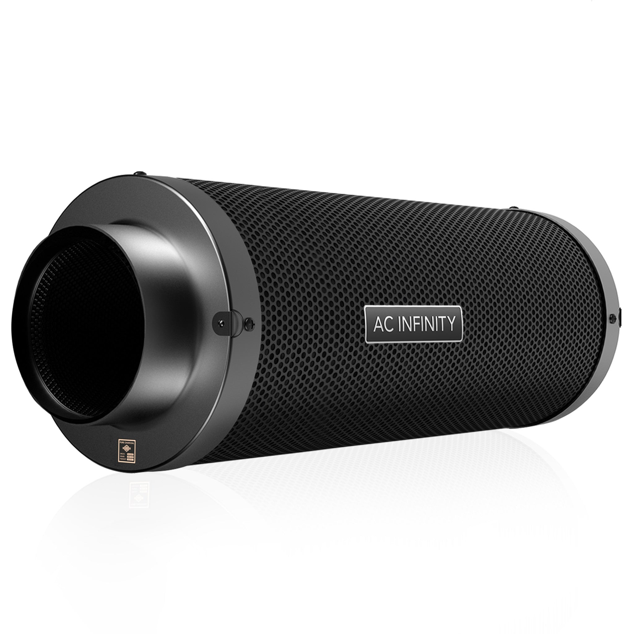 AC Infinity, Duct Carbon Filter, Australian Charcoal, 10 Inch - 250 MM - Quick Bloom Lights