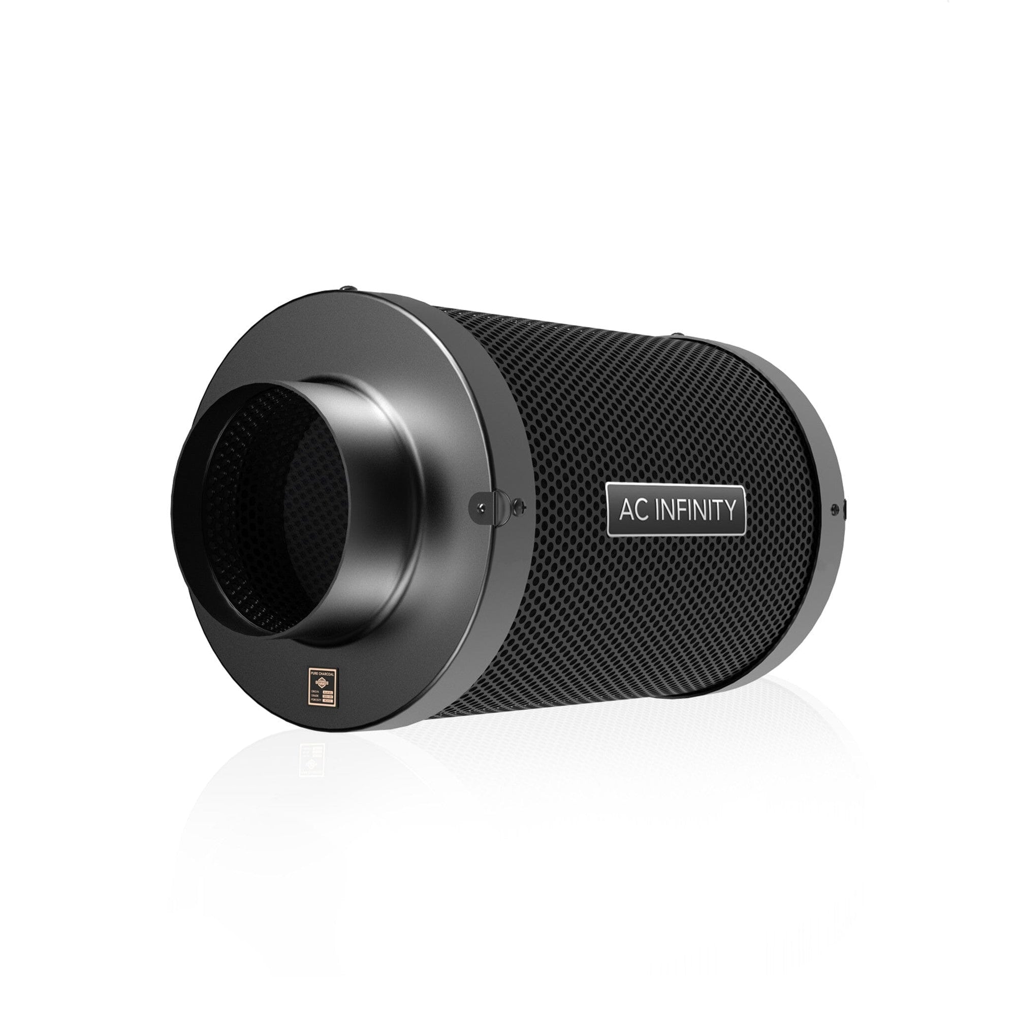 AC Infinity, Duct Carbon Filter, Australian Charcoal, 4 Inch - 100 MM - Quick Bloom Lights