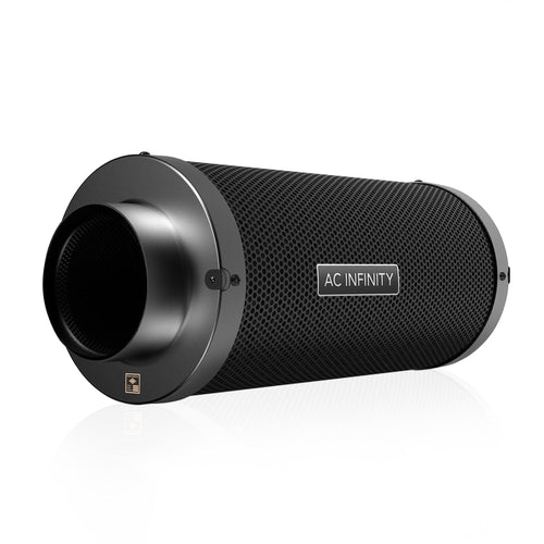 AC Infinity, Duct Carbon Filter, Australian Charcoal, 8 Inch - 200 MM - Quick Bloom Lights