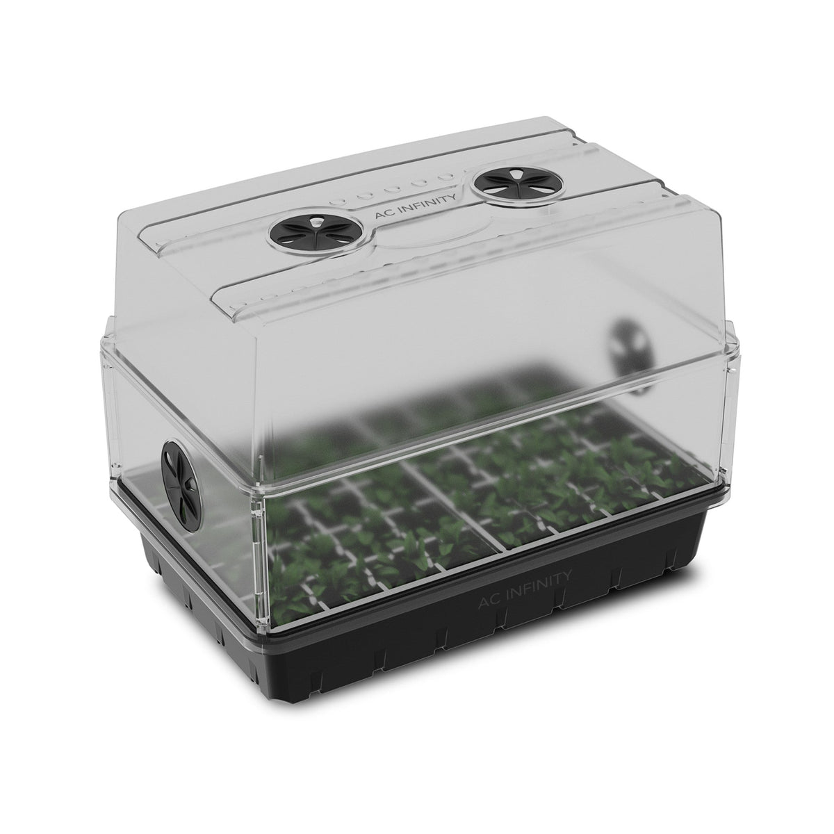 AC Infinity Propagation Kit – LED Grow Light, Heat Mat & Humidity Dome - Quick Bloom Lights