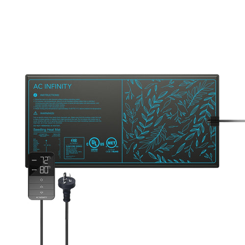 AC Infinity Propagation Kit – LED Grow Light, Heat Mat & Humidity Dome - Quick Bloom Lights