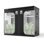 Advanced Dual Ionframe Evo8 8x4 Grow Kit by AC Infinity - 10 Plant Kit - Quick Bloom Lights