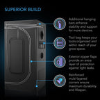 Advanced Ionframe 4x4 Grow Kit by AC Infinity - 4 Plant Kit - Quick Bloom Lights