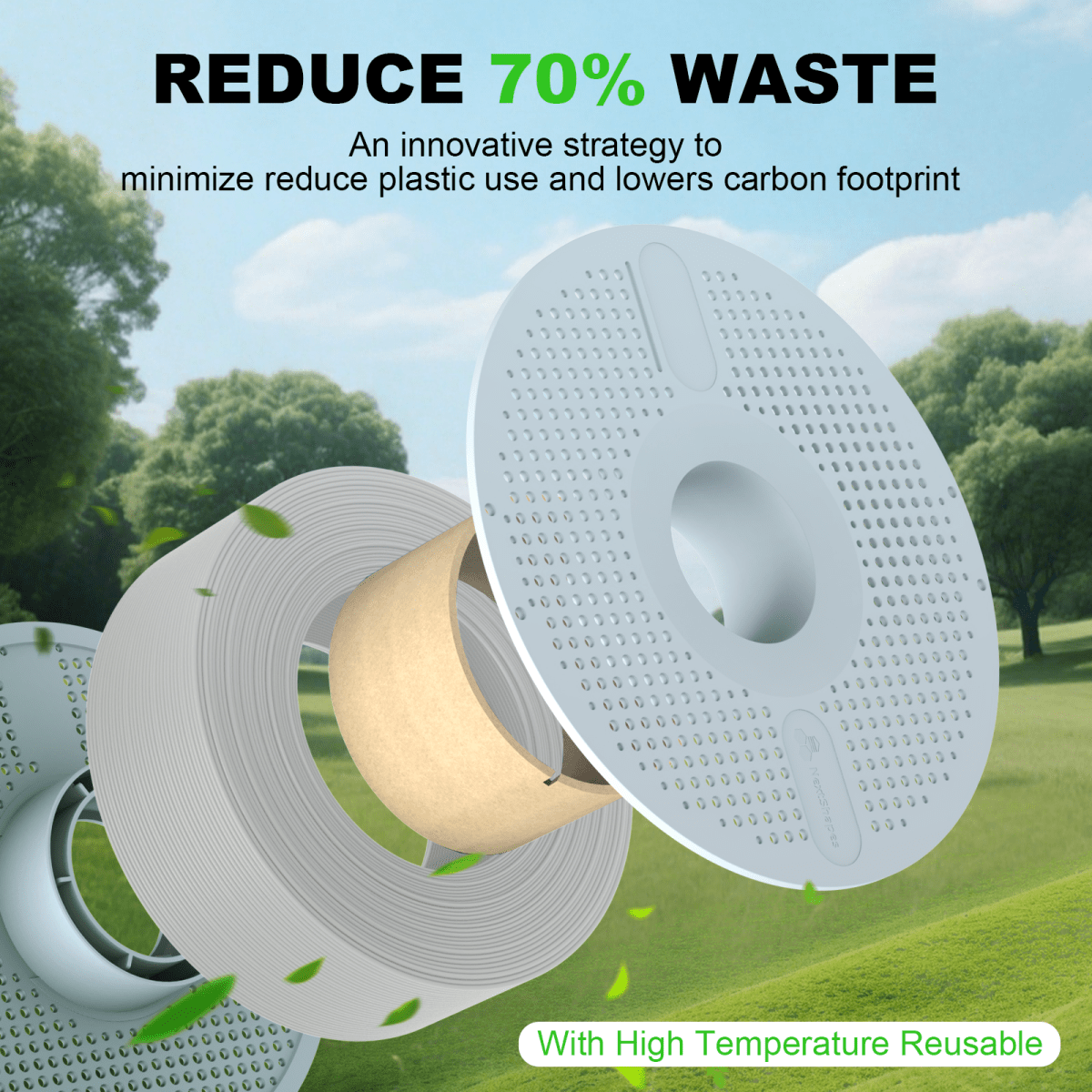 ASA QBL Filament - ASA Gardening. & Outdoor Utility Filament (1.75mm) - Quick Bloom Lights