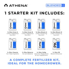 Athena Blended Line Start Kit / Complete Starter Nutrient Set - Quick Bloom Lights