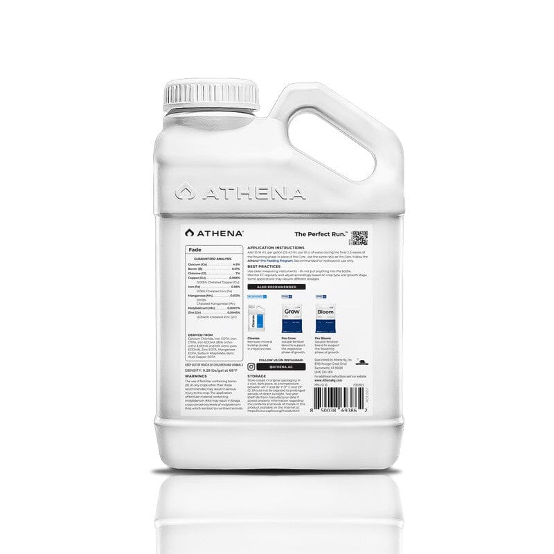 Athena Pro FADE 1 Gallon / 3.785 Litre - Quick Bloom Lights