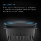 Clone Collars, Disc inserts with 8 Spoke design, 4 - inch, 50 - Pack - Quick Bloom Lights