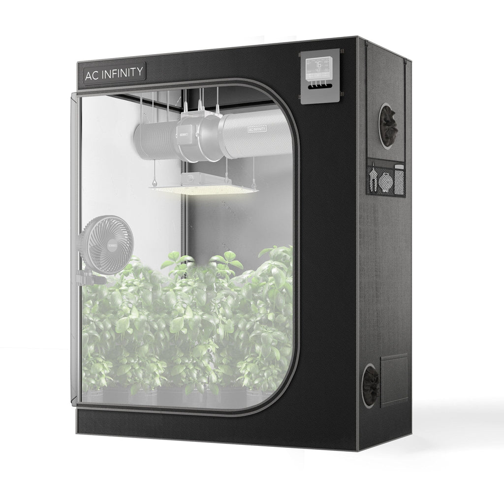 Cloudlab 642, Advance Grow Tent 120x60x180 Cm, 2000D Diamond Mylar Canvas - Quick Bloom Lights