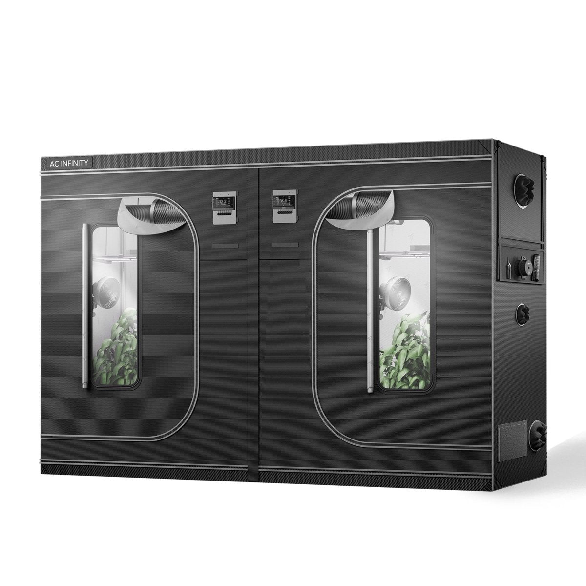 Cloudlab 816, Advance Grow Tent 10 x 5 - 304 x 152 x 203 Cm 2000D Diamond Mylar Canvas - Quick Bloom Lights