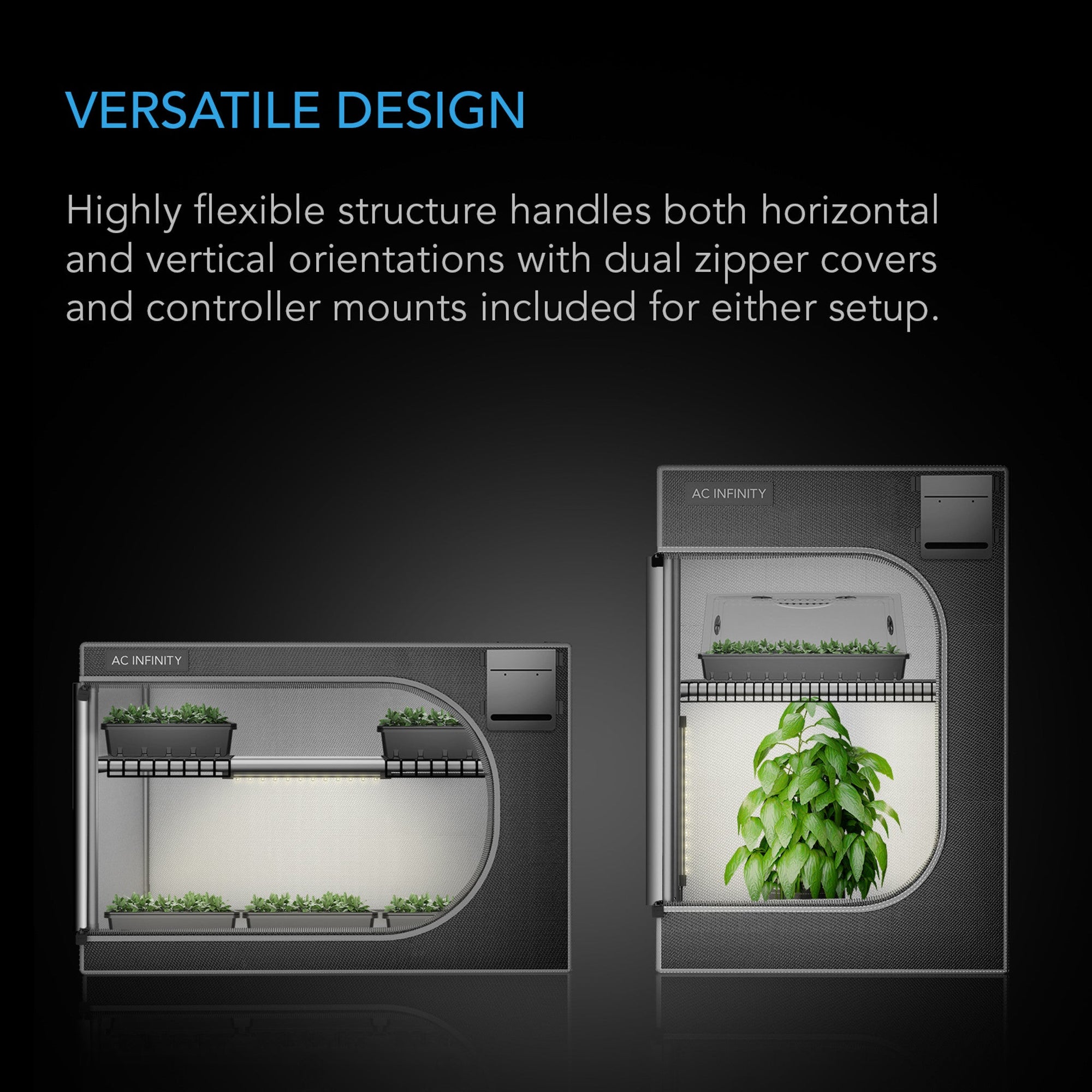 Cloudlab Advance Propagation Grow Tent 60 x 60 x 90 Cm - Quick Bloom Lights