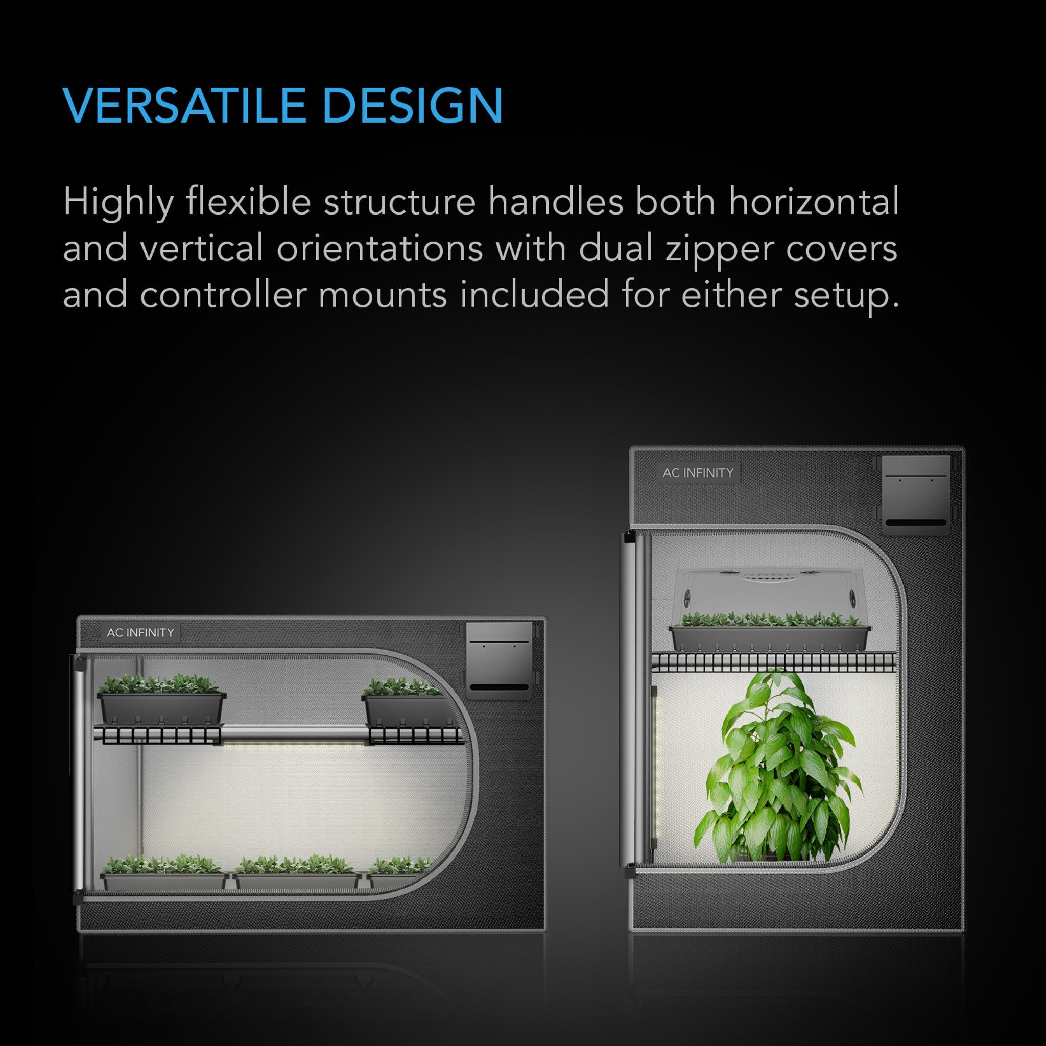 Cloudlab Advance Propagation Grow Tent 60 x 60 x 90 Cm - Quick Bloom Lights