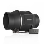 Cloudline PRO S6, AC Infinity, Quiet Inline Duct Fan With Speed Controller, 150 MM - Quick Bloom Lights