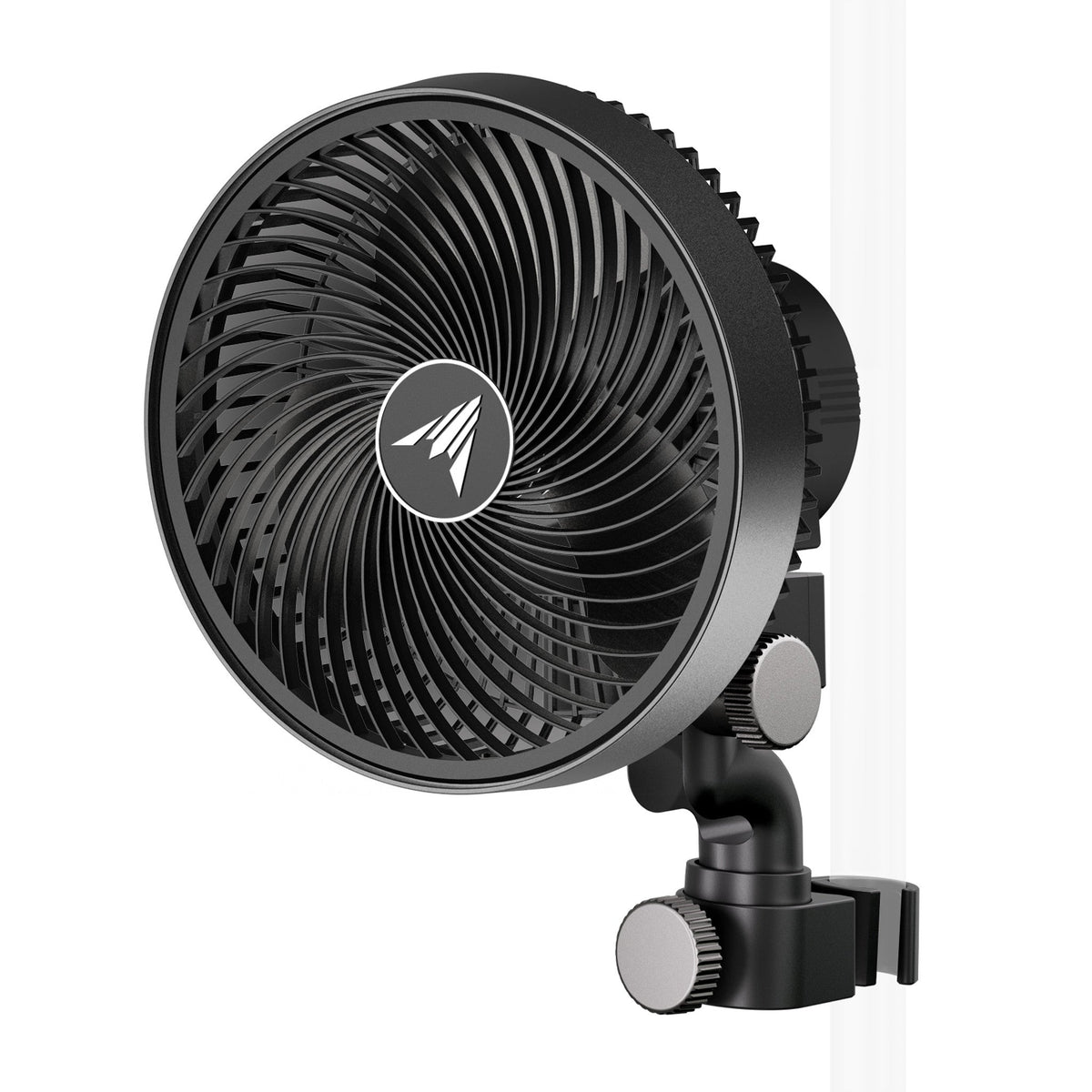 Cloudray S6, Gen 2 Grow Tent Clip Fan 6” With 10 Level Dynamic Wind modes & Fan Speeds,, 10 - Level Oscillation - Quick Bloom Lights