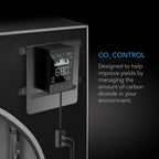 CO2 Controller, Smart Outlet Carbon Dioxide Monitor for CO2 Regulators and Inline Fans - Quick Bloom Lights