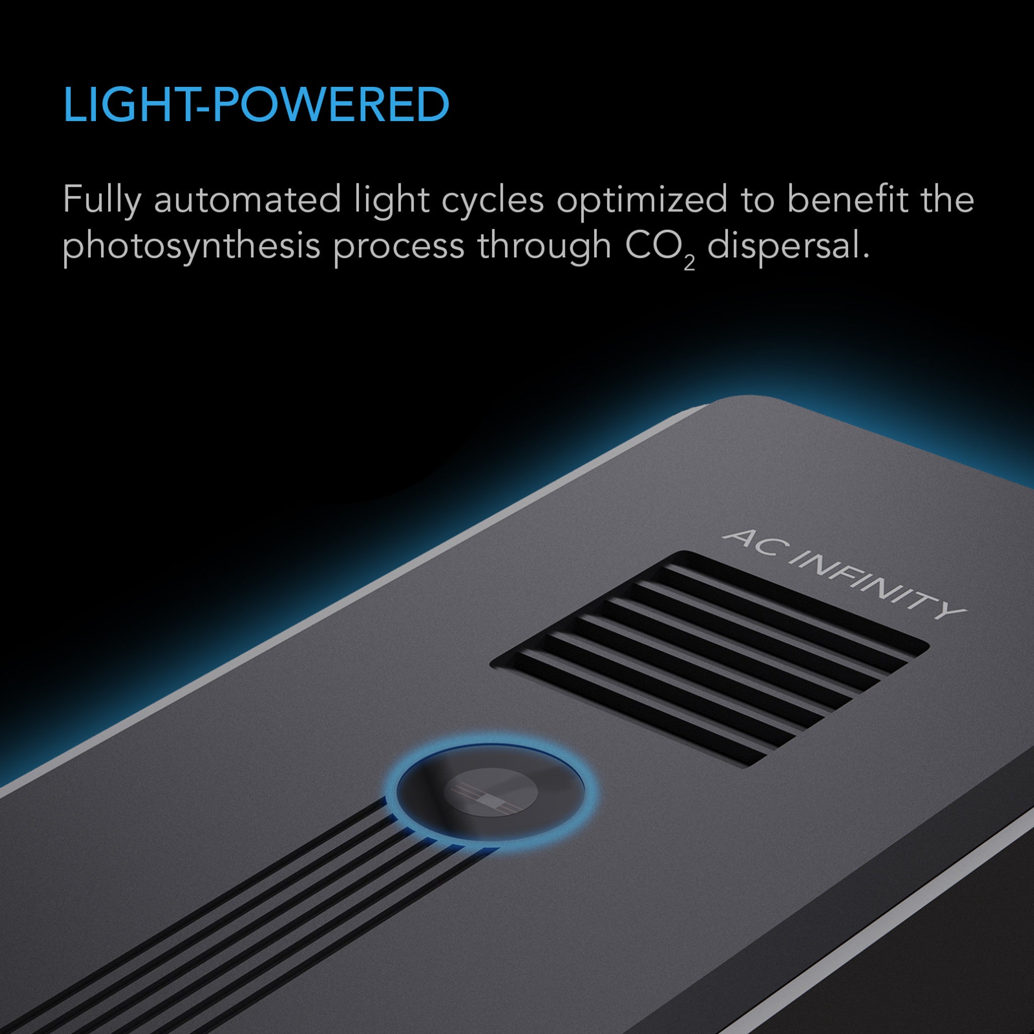 Co2 + Light Sensor for Controller AI+, CO2 Data Tracking, Optimised FAE, Day and Night Scheduling - Quick Bloom Lights