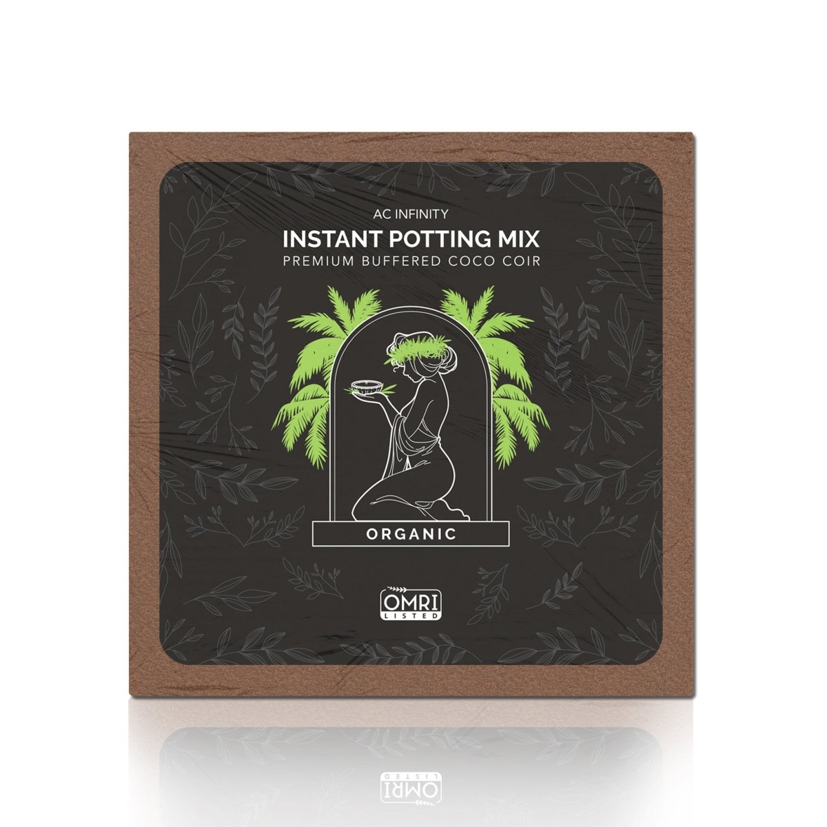 Coco Coir, Instant Potting Mix, 0.91 kg - Quick Bloom Lights