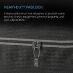 Combination Lock, Flexible Steel Cable Loop, 2 - Pack - Quick Bloom Lights