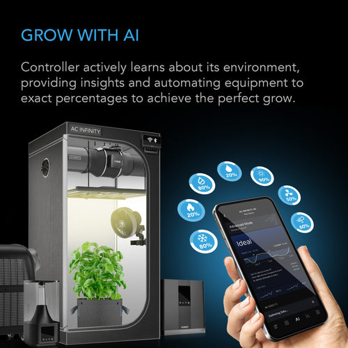 Controller AI+ Environmental Controller, AI - Powered Learning and Dynamic Level Adjusting for UIS, Dual Zone Control - Quick Bloom Lights