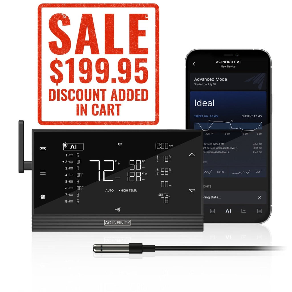 Controller AI+ Environmental Controller, AI - Powered Learning and Dynamic Level Adjusting for UIS, Dual Zone Control - Quick Bloom Lights