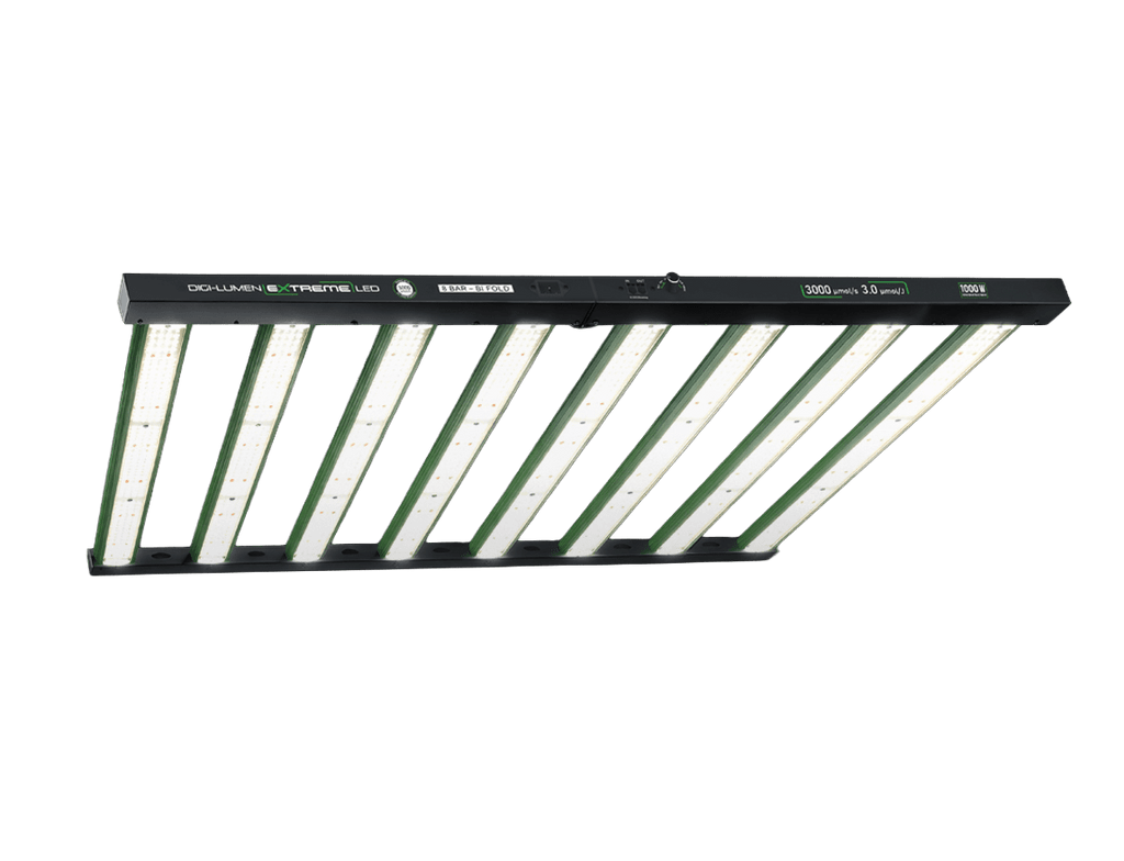 Digi-Lumen Extreme 1000 W LED grow light, angled view