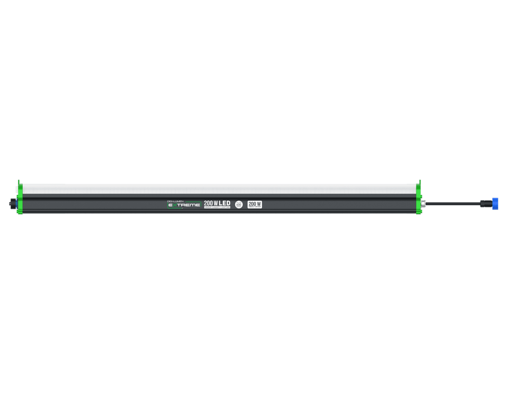 Digi-Lumen Extreme 200 W under-canopy LED bar, side view