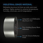 Ducting Tape, by AC Infinity, 50 Yards, Aluminium Foil - Quick Bloom Lights