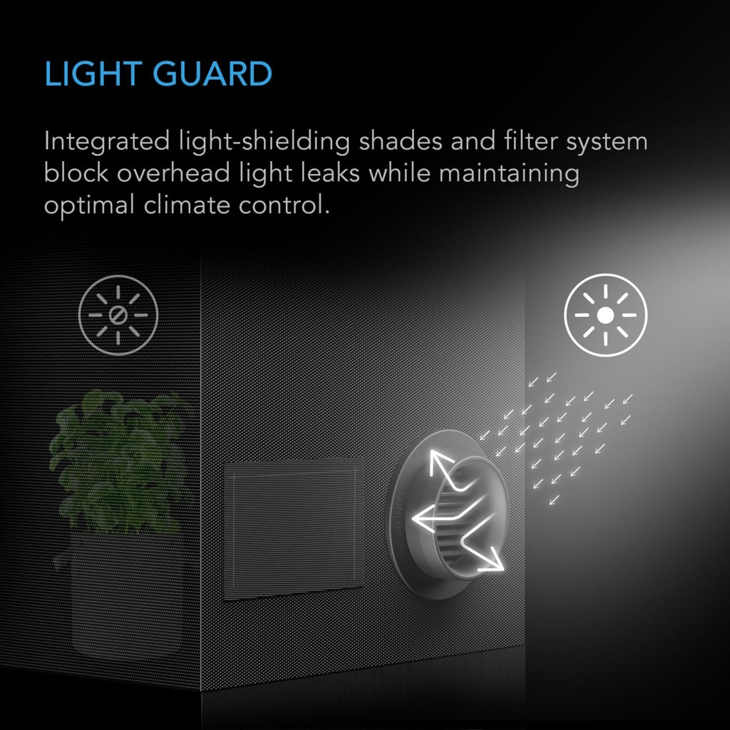 Grow Tent Duct Vent Attachment 8 inch - Quick Bloom Lights