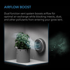 Grow Tent Duct Vent Attachment 8 inch - Quick Bloom Lights