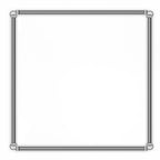 Grow Tent Mounting Bars, for Indoor Grow Spaces, 4x4' - Quick Bloom Lights