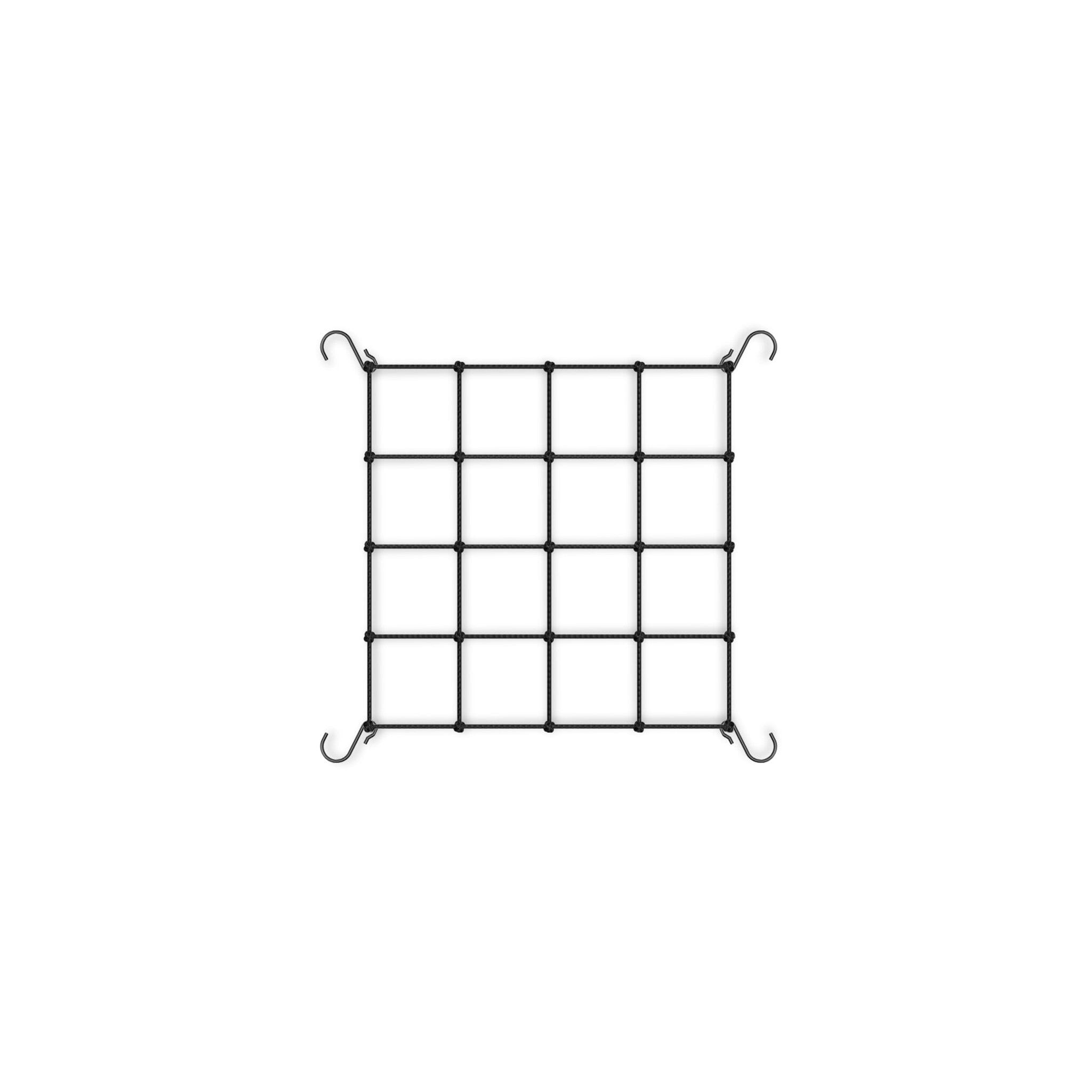 Grow Tent Trellis Netting, Flexible Elastic Cords, 2x2 Feet - Quick Bloom Lights