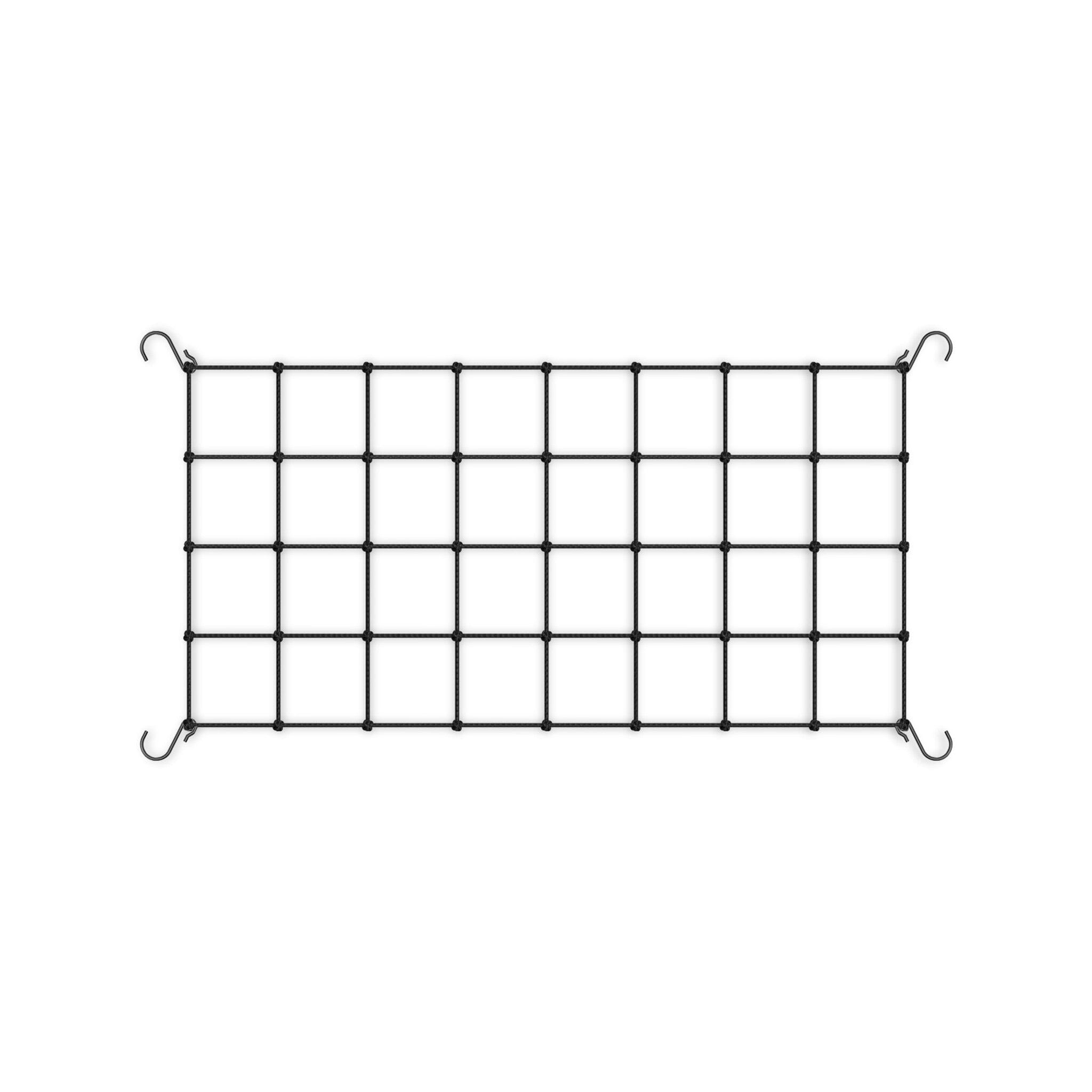 Grow Tent Trellis Netting, Flexible Elastic Cords, 2x4 Feet - Quick Bloom Lights