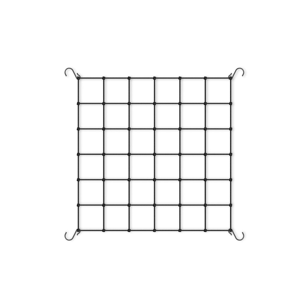 Grow Tent Trellis Netting, Flexible Elastic Cords, 3x3 Feet - Quick Bloom Lights